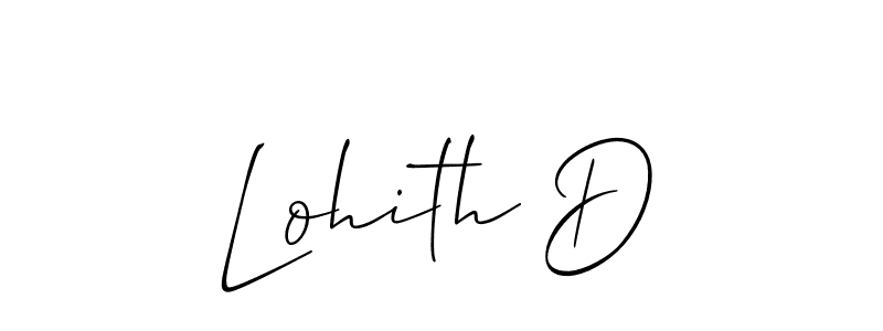 This is the best signature style for the Lohith D name. Also you like these signature font (Allison_Script). Mix name signature. Lohith D signature style 2 images and pictures png