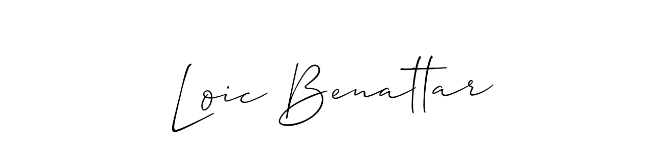 This is the best signature style for the Loic Benattar name. Also you like these signature font (Allison_Script). Mix name signature. Loic Benattar signature style 2 images and pictures png