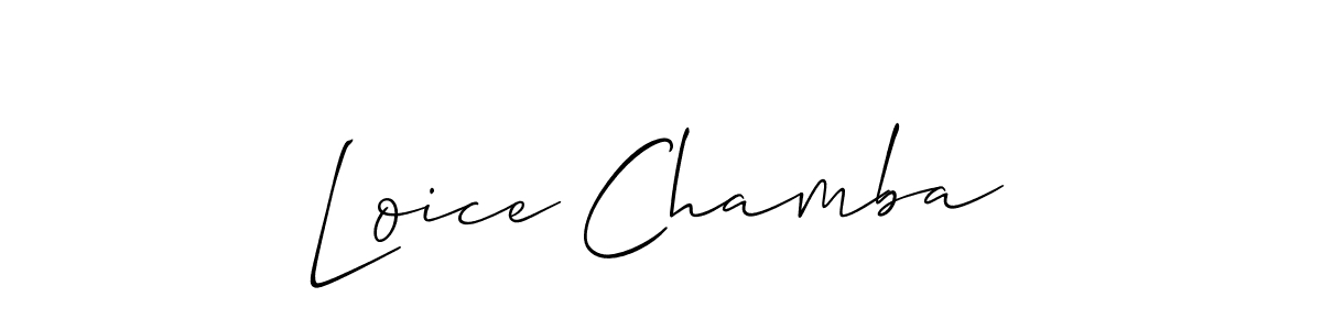 You can use this online signature creator to create a handwritten signature for the name Loice Chamba. This is the best online autograph maker. Loice Chamba signature style 2 images and pictures png