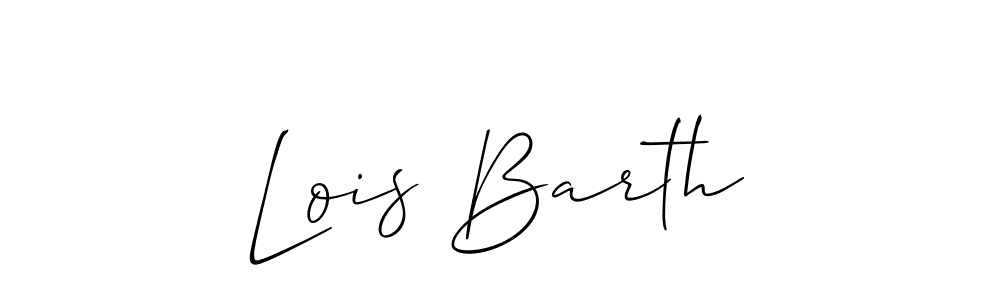 This is the best signature style for the Lois Barth name. Also you like these signature font (Allison_Script). Mix name signature. Lois Barth signature style 2 images and pictures png