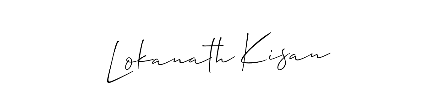 You can use this online signature creator to create a handwritten signature for the name Lokanath Kisan. This is the best online autograph maker. Lokanath Kisan signature style 2 images and pictures png