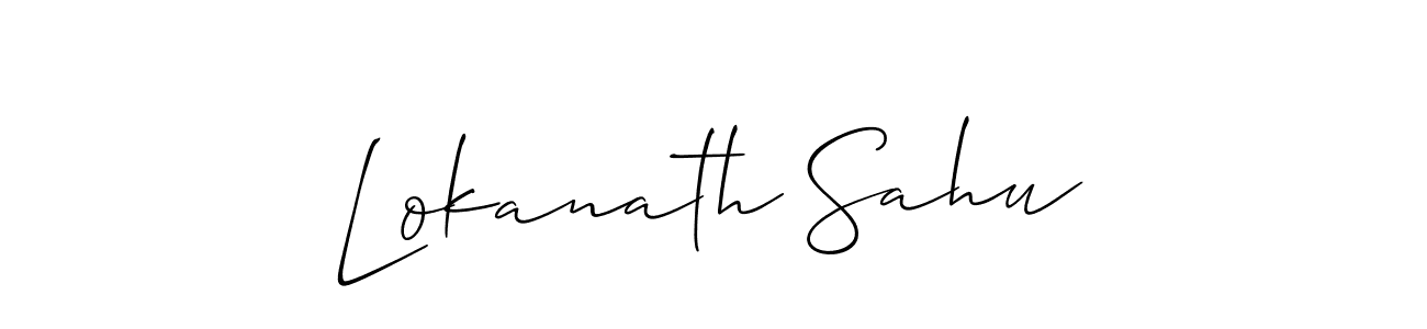 Check out images of Autograph of Lokanath Sahu name. Actor Lokanath Sahu Signature Style. Allison_Script is a professional sign style online. Lokanath Sahu signature style 2 images and pictures png