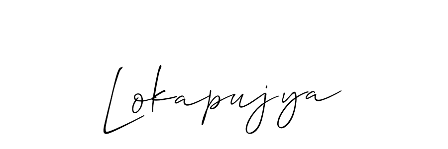 This is the best signature style for the Lokapujya name. Also you like these signature font (Allison_Script). Mix name signature. Lokapujya signature style 2 images and pictures png