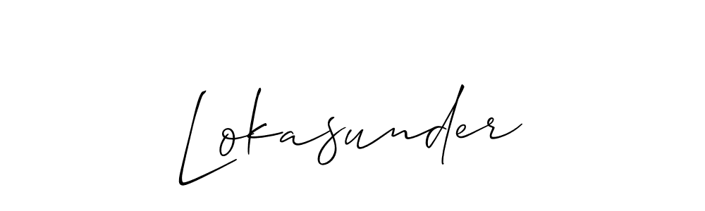 This is the best signature style for the Lokasunder name. Also you like these signature font (Allison_Script). Mix name signature. Lokasunder signature style 2 images and pictures png