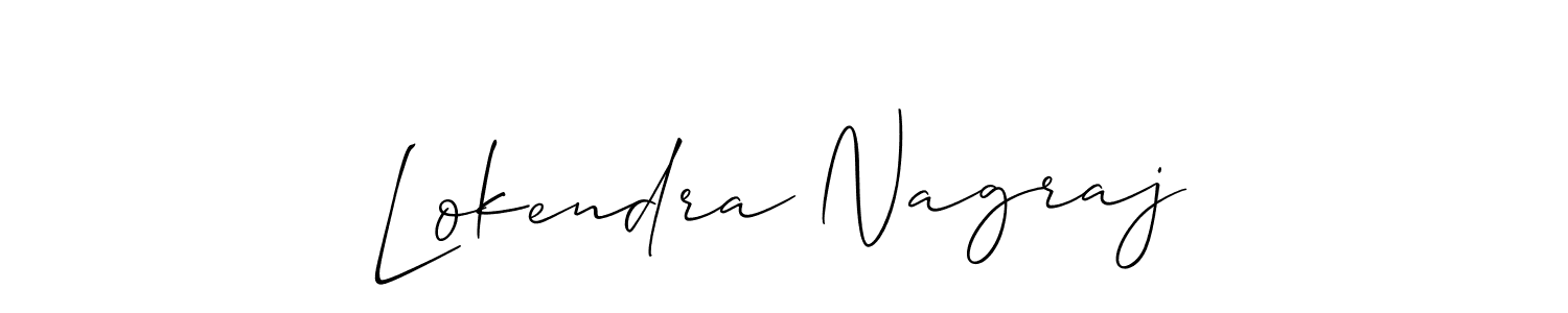 It looks lik you need a new signature style for name Lokendra Nagraj. Design unique handwritten (Allison_Script) signature with our free signature maker in just a few clicks. Lokendra Nagraj signature style 2 images and pictures png