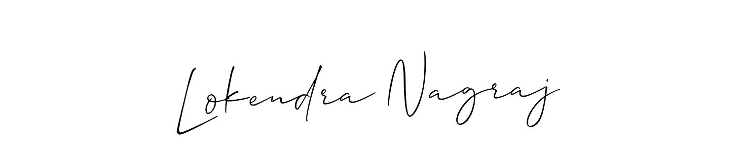 You should practise on your own different ways (Allison_Script) to write your name (Lokendra Nagraj) in signature. don't let someone else do it for you. Lokendra Nagraj signature style 2 images and pictures png