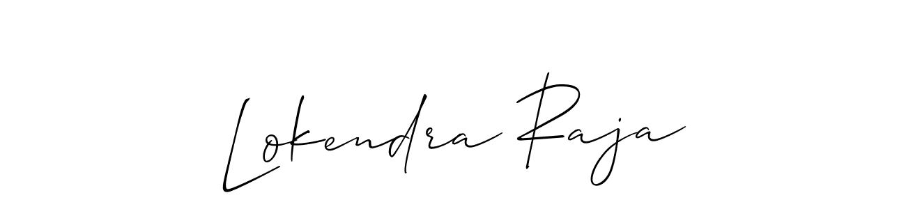 Also You can easily find your signature by using the search form. We will create Lokendra Raja name handwritten signature images for you free of cost using Allison_Script sign style. Lokendra Raja signature style 2 images and pictures png