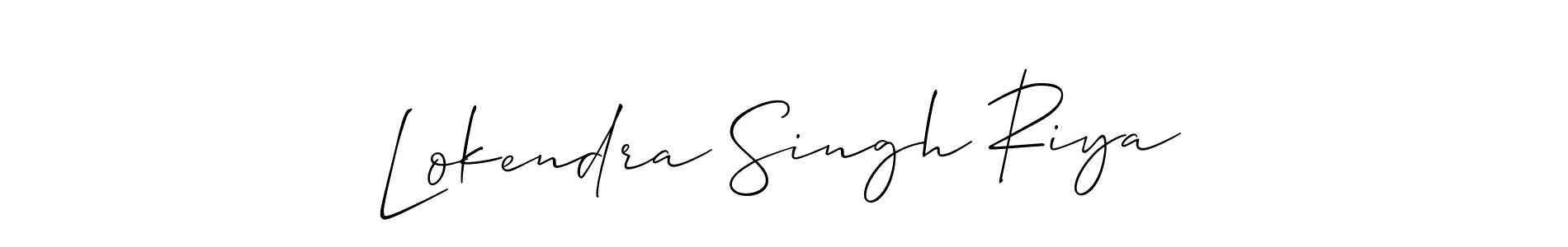 Once you've used our free online signature maker to create your best signature Allison_Script style, it's time to enjoy all of the benefits that Lokendra Singh Riya name signing documents. Lokendra Singh Riya signature style 2 images and pictures png