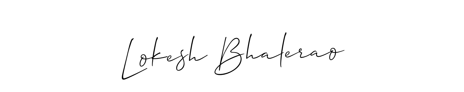 Best and Professional Signature Style for Lokesh Bhalerao. Allison_Script Best Signature Style Collection. Lokesh Bhalerao signature style 2 images and pictures png