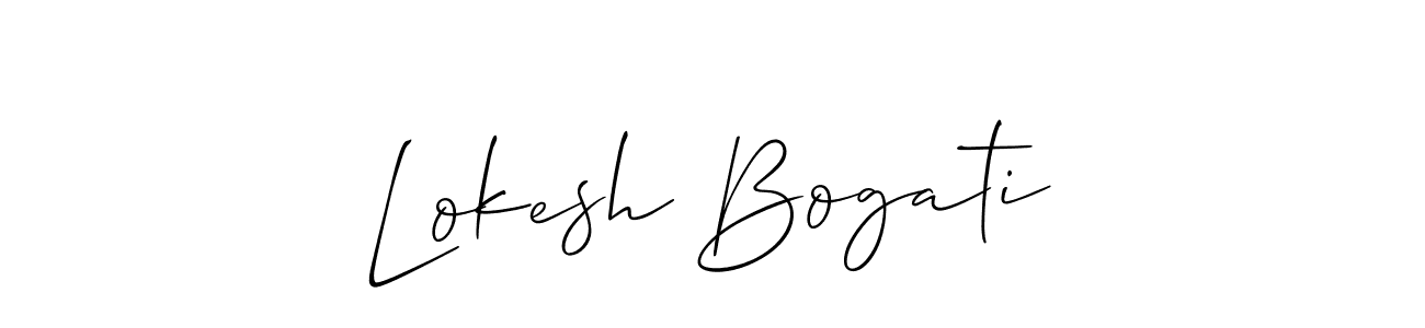 Make a beautiful signature design for name Lokesh Bogati. Use this online signature maker to create a handwritten signature for free. Lokesh Bogati signature style 2 images and pictures png