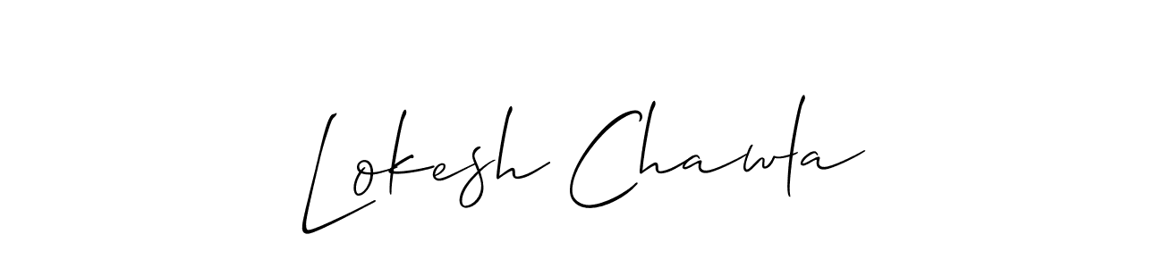 Here are the top 10 professional signature styles for the name Lokesh Chawla. These are the best autograph styles you can use for your name. Lokesh Chawla signature style 2 images and pictures png