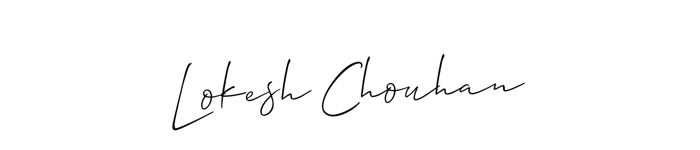 Once you've used our free online signature maker to create your best signature Allison_Script style, it's time to enjoy all of the benefits that Lokesh Chouhan name signing documents. Lokesh Chouhan signature style 2 images and pictures png