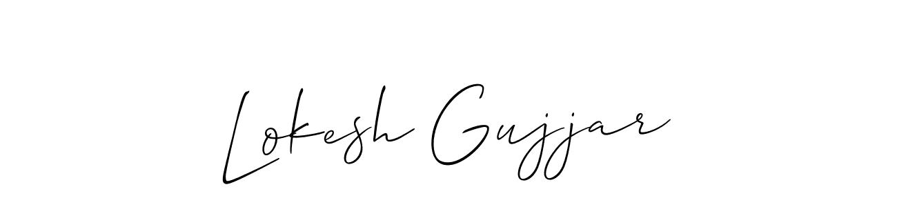 You can use this online signature creator to create a handwritten signature for the name Lokesh Gujjar. This is the best online autograph maker. Lokesh Gujjar signature style 2 images and pictures png