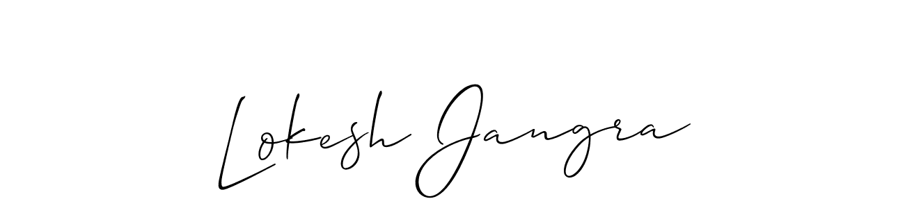 Check out images of Autograph of Lokesh Jangra name. Actor Lokesh Jangra Signature Style. Allison_Script is a professional sign style online. Lokesh Jangra signature style 2 images and pictures png