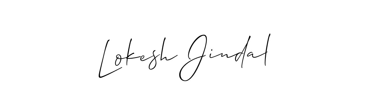 Make a short Lokesh Jindal signature style. Manage your documents anywhere anytime using Allison_Script. Create and add eSignatures, submit forms, share and send files easily. Lokesh Jindal signature style 2 images and pictures png