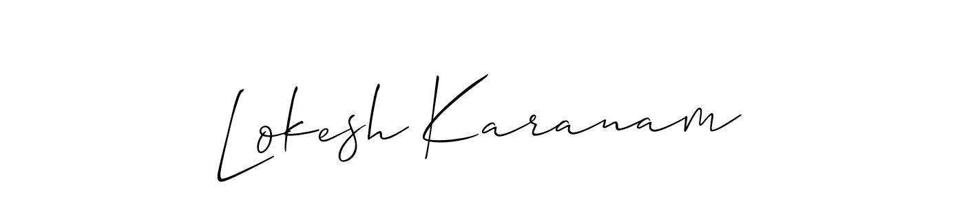 Here are the top 10 professional signature styles for the name Lokesh Karanam. These are the best autograph styles you can use for your name. Lokesh Karanam signature style 2 images and pictures png
