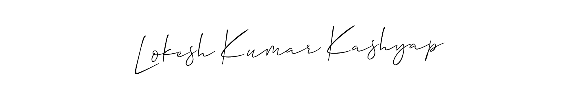 You can use this online signature creator to create a handwritten signature for the name Lokesh Kumar Kashyap. This is the best online autograph maker. Lokesh Kumar Kashyap signature style 2 images and pictures png