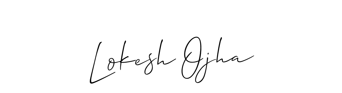 How to Draw Lokesh Ojha signature style? Allison_Script is a latest design signature styles for name Lokesh Ojha. Lokesh Ojha signature style 2 images and pictures png