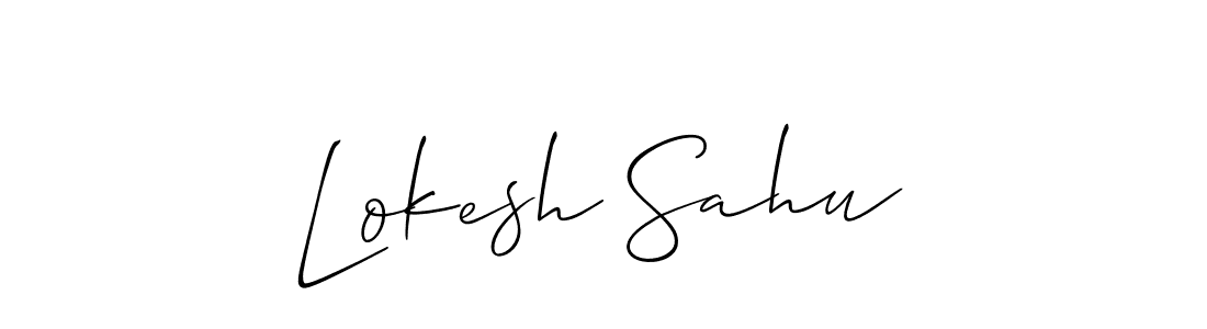 Make a beautiful signature design for name Lokesh Sahu. Use this online signature maker to create a handwritten signature for free. Lokesh Sahu signature style 2 images and pictures png