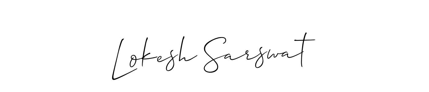 Check out images of Autograph of Lokesh Sarswat name. Actor Lokesh Sarswat Signature Style. Allison_Script is a professional sign style online. Lokesh Sarswat signature style 2 images and pictures png