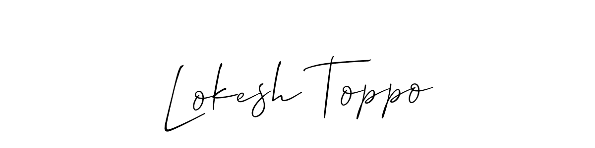 Check out images of Autograph of Lokesh Toppo name. Actor Lokesh Toppo Signature Style. Allison_Script is a professional sign style online. Lokesh Toppo signature style 2 images and pictures png