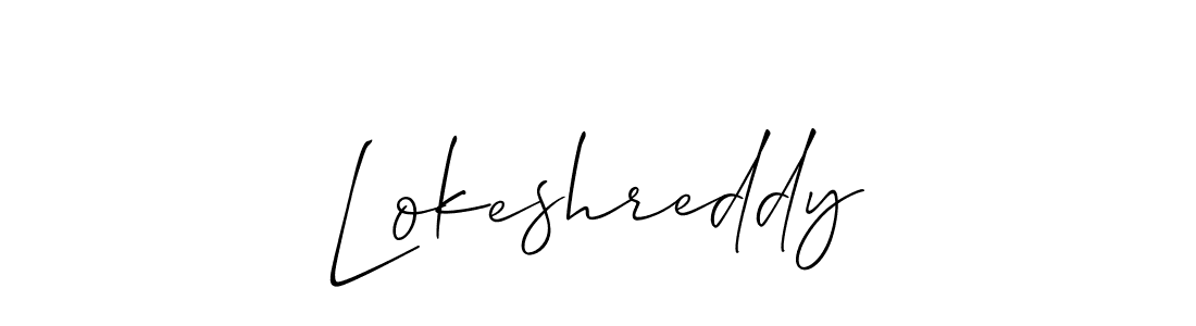 The best way (Allison_Script) to make a short signature is to pick only two or three words in your name. The name Lokeshreddy include a total of six letters. For converting this name. Lokeshreddy signature style 2 images and pictures png