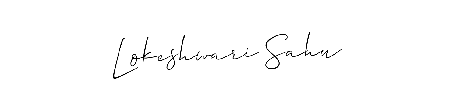 Check out images of Autograph of Lokeshwari Sahu name. Actor Lokeshwari Sahu Signature Style. Allison_Script is a professional sign style online. Lokeshwari Sahu signature style 2 images and pictures png