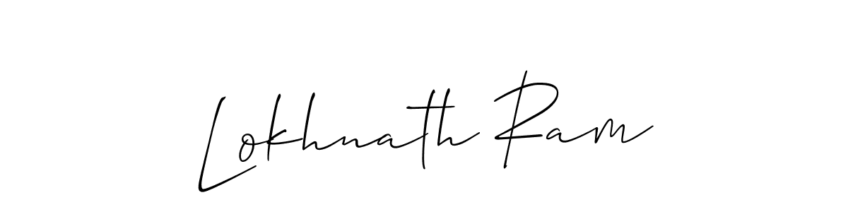 Best and Professional Signature Style for Lokhnath Ram. Allison_Script Best Signature Style Collection. Lokhnath Ram signature style 2 images and pictures png