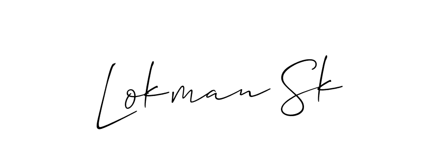 Once you've used our free online signature maker to create your best signature Allison_Script style, it's time to enjoy all of the benefits that Lokman Sk name signing documents. Lokman Sk signature style 2 images and pictures png