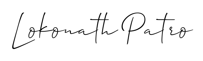 Create your official email sign-off with Lokonath Patro name in Allison_Script style. Crisp, clean, and perfectly legible across all screens. Lokonath Patro signature style 2 images and pictures png
