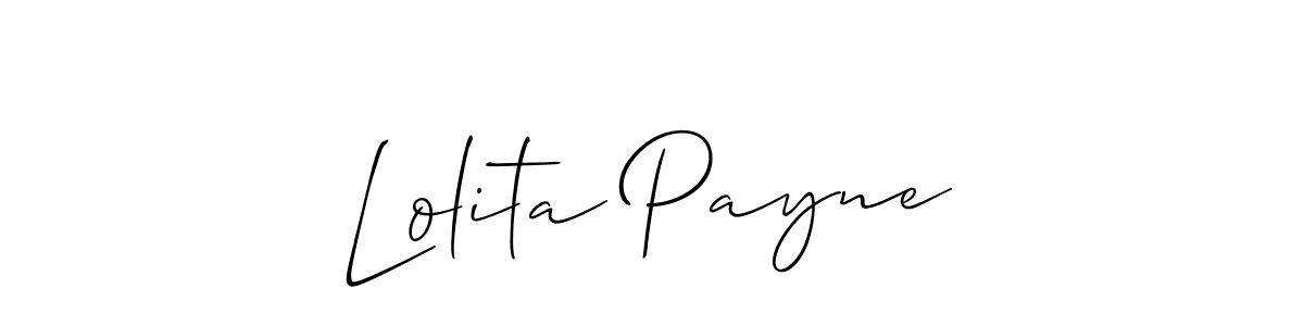 Once you've used our free online signature maker to create your best signature Allison_Script style, it's time to enjoy all of the benefits that Lolita Payne name signing documents. Lolita Payne signature style 2 images and pictures png