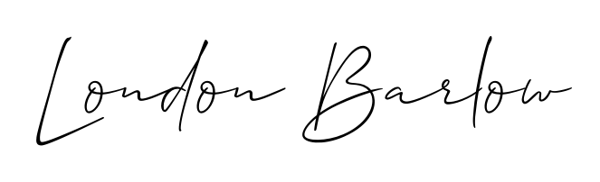 How to make London Barlow name signature. Use Allison_Script style for creating short signs online. This is the latest handwritten sign. London Barlow signature style 2 images and pictures png