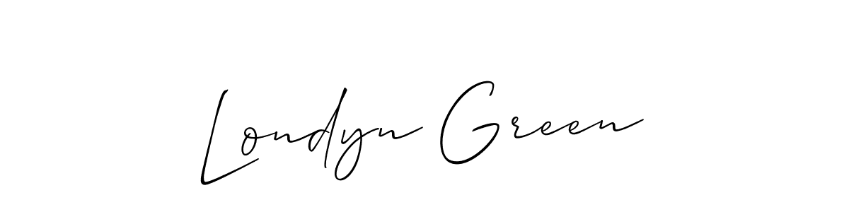 Check out images of Autograph of Londyn Green name. Actor Londyn Green Signature Style. Allison_Script is a professional sign style online. Londyn Green signature style 2 images and pictures png