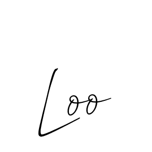 Make a beautiful signature design for name Loo. Use this online signature maker to create a handwritten signature for free. Loo signature style 2 images and pictures png