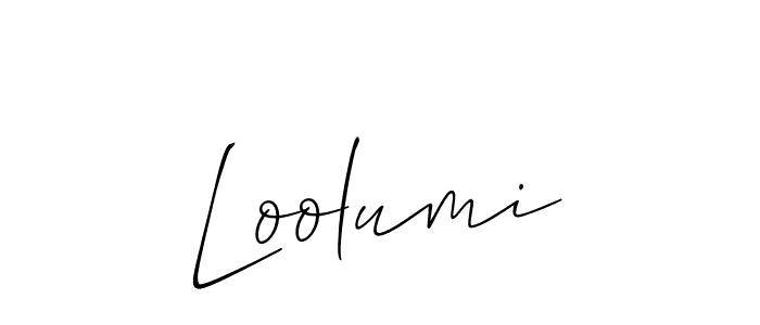 This is the best signature style for the Loolumi name. Also you like these signature font (Allison_Script). Mix name signature. Loolumi signature style 2 images and pictures png