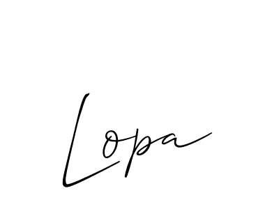 Once you've used our free online signature maker to create your best signature Allison_Script style, it's time to enjoy all of the benefits that Lopa name signing documents. Lopa signature style 2 images and pictures png