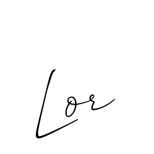 How to Draw Lor signature style? Allison_Script is a latest design signature styles for name Lor. Lor signature style 2 images and pictures png