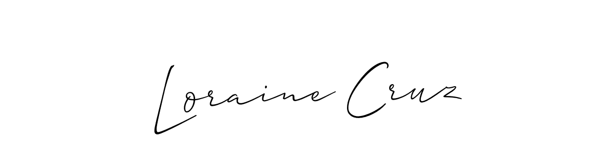 See photos of Loraine Cruz official signature by Spectra . Check more albums & portfolios. Read reviews & check more about Allison_Script font. Loraine Cruz signature style 2 images and pictures png