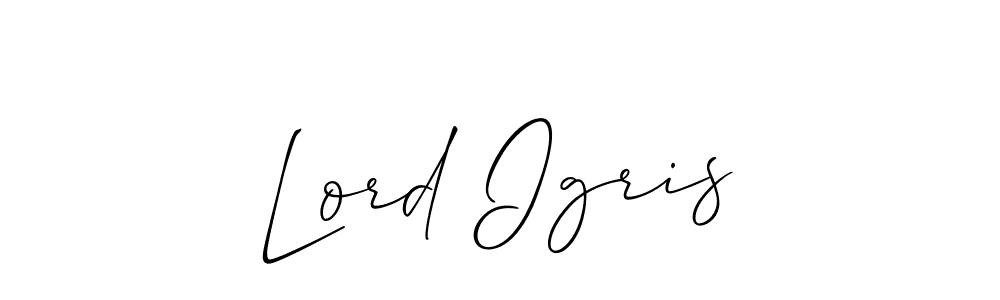 Check out images of Autograph of Lord Igris name. Actor Lord Igris Signature Style. Allison_Script is a professional sign style online. Lord Igris signature style 2 images and pictures png