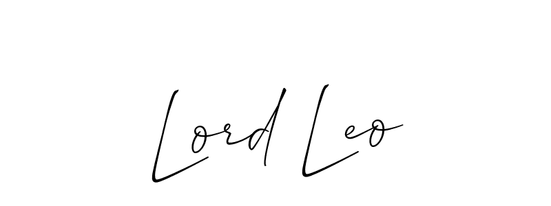 Once you've used our free online signature maker to create your best signature Allison_Script style, it's time to enjoy all of the benefits that Lord Leo name signing documents. Lord Leo signature style 2 images and pictures png
