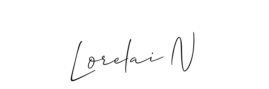 This is the best signature style for the Lorelai N name. Also you like these signature font (Allison_Script). Mix name signature. Lorelai N signature style 2 images and pictures png