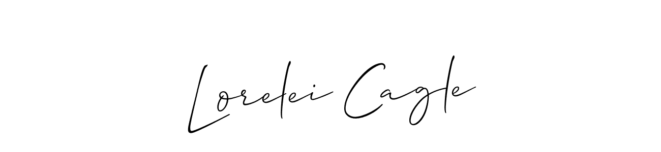 Once you've used our free online signature maker to create your best signature Allison_Script style, it's time to enjoy all of the benefits that Lorelei Cagle name signing documents. Lorelei Cagle signature style 2 images and pictures png