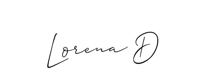 Here are the top 10 professional signature styles for the name Lorena D. These are the best autograph styles you can use for your name. Lorena D signature style 2 images and pictures png