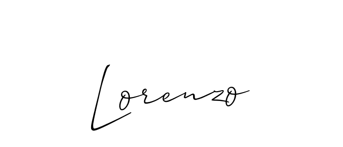 if you are searching for the best signature style for your name Lorenzo. so please give up your signature search. here we have designed multiple signature styles  using Allison_Script. Lorenzo signature style 2 images and pictures png