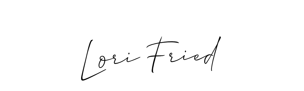 Check out images of Autograph of Lori Fried name. Actor Lori Fried Signature Style. Allison_Script is a professional sign style online. Lori Fried signature style 2 images and pictures png