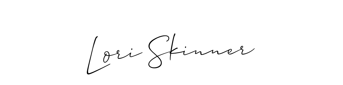 Best and Professional Signature Style for Lori Skinner. Allison_Script Best Signature Style Collection. Lori Skinner signature style 2 images and pictures png