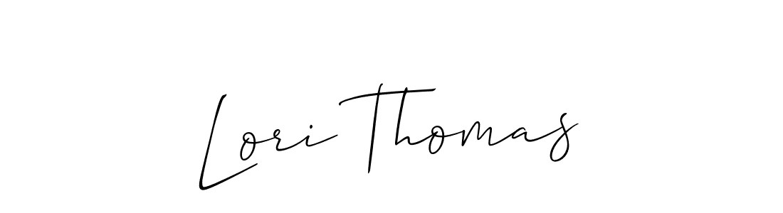 Best and Professional Signature Style for Lori Thomas. Allison_Script Best Signature Style Collection. Lori Thomas signature style 2 images and pictures png