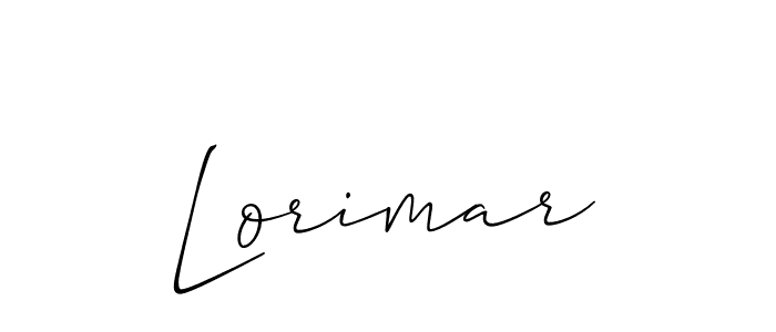 It looks lik you need a new signature style for name Lorimar. Design unique handwritten (Allison_Script) signature with our free signature maker in just a few clicks. Lorimar signature style 2 images and pictures png