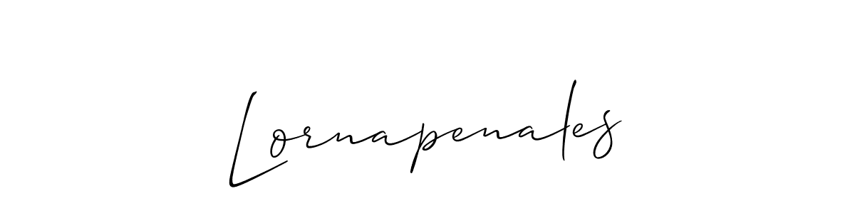 You should practise on your own different ways (Allison_Script) to write your name (Lornapenales) in signature. don't let someone else do it for you. Lornapenales signature style 2 images and pictures png