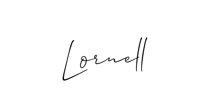 Lornell stylish signature style. Best Handwritten Sign (Allison_Script) for my name. Handwritten Signature Collection Ideas for my name Lornell. Lornell signature style 2 images and pictures png